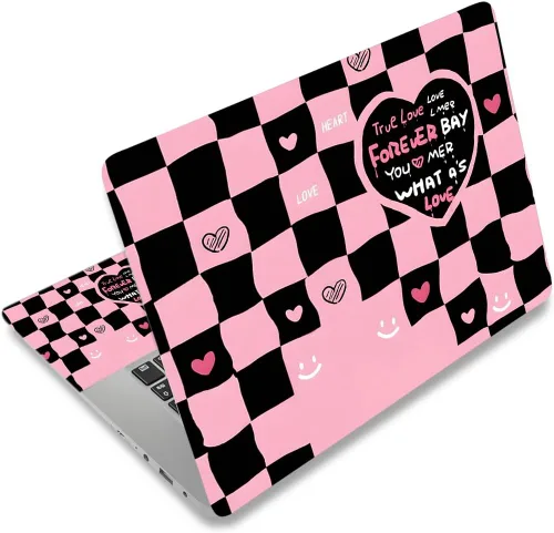 Vista 28 de Adhesivo para laptop de 12.1-15.6 pulgadas, calcomanía reutilizable universal de vinilo para laptop, protector de arte impermeable en color panal