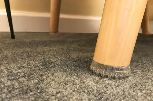 Vista 8 de Protector para patas de muebles, con picos, de 1-12 pulgadas, Transparente, 9082
