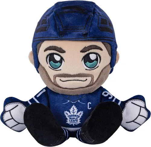Vista 15 de Bleacher Creatures Calgary Flames Jonathan Huberdeau - Peluche sentado de 8 pulgadas de la NHL Kuricha - Superestrella de la NHL inspirada en Chibi
