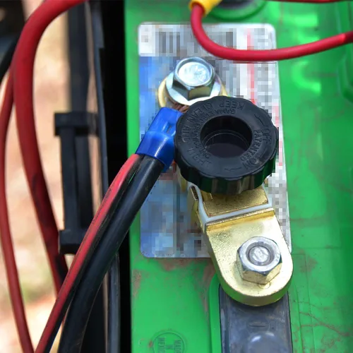 Vista 6 de Ampper Interruptor de desconexión de batería de poste lateral 12V, interruptor de desconexión rápida de corte de batería, interruptor de apagado