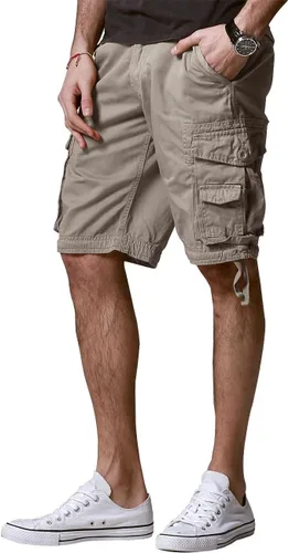 Vista 5 de Match Pantalones cortos Wild Cargo para hombre 3056 Albaricoque