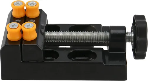 Vista 4 de KEILEOHO 4 piezas de mini abrazadera de banco de banco, tornillo de mesa ajustable universal para prensa de taladro, fabricación de joyas