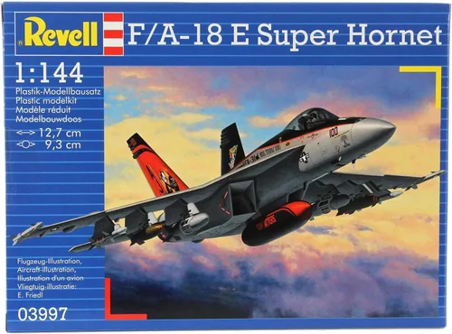 Vista 5 de Revell 03997 F/A-18E Super Hornet - Kit para modelismo