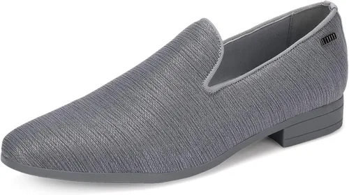 Vista 17 de UUBARIS Mocasines de vestir para hombre de esmoquin, zapatos sin cordones