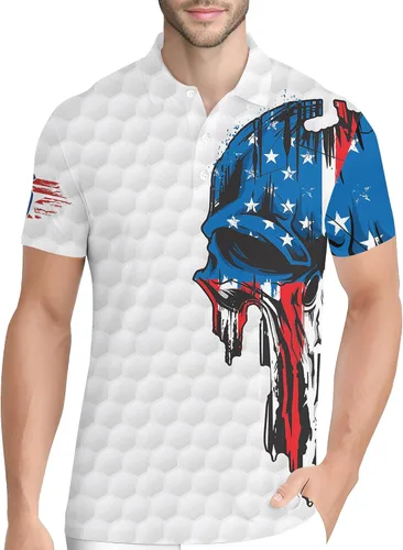 Vista 42 de PAGYMO Camisetas de golf divertidas para hombre, diseño de impresión loca Aop-polo-06361