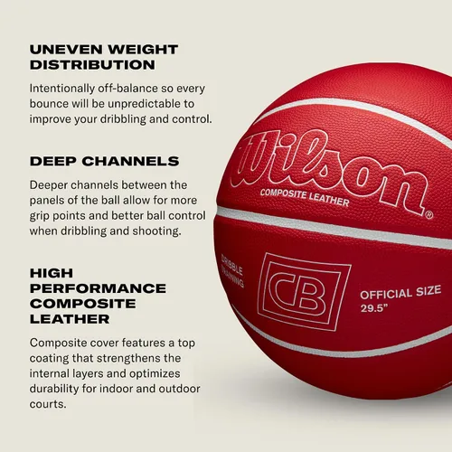 Vista 4 de WILSON x Chris Brickley - Balones de baloncesto para entrenamiento, talla 6 y talla 7
