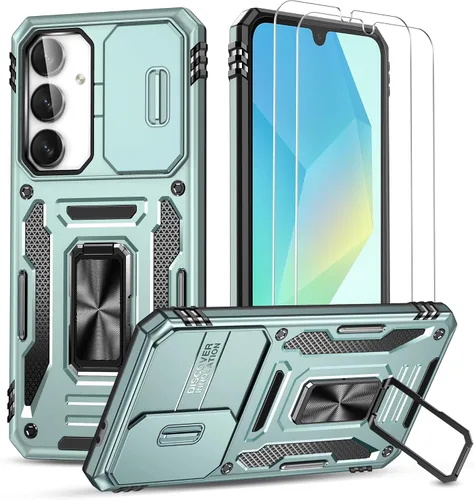 Vista 26 de Funda para teléfono Samsung Galaxy A15 5G, [protección contra caídas de grado militar de 15 pies]