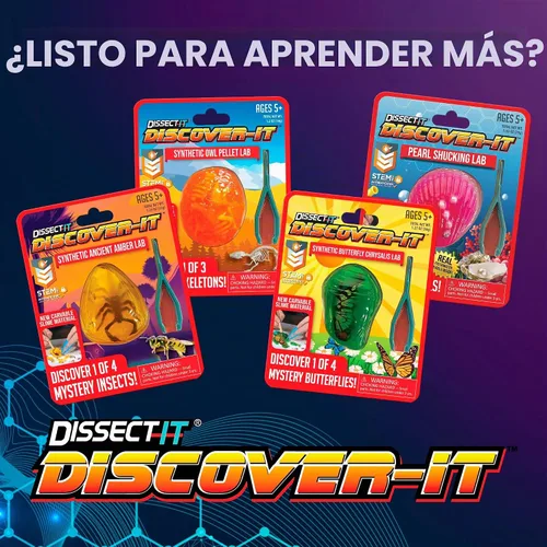 Vista 6 de Discover-It - Kit de laboratorio de ciencias, juguetes STEM para niños