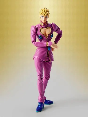 Vista 2 de TAMASHII NATIONS - JoJo's Bizarre Adventure - Giorno Giovanna S.H.Figuarts Action Figure