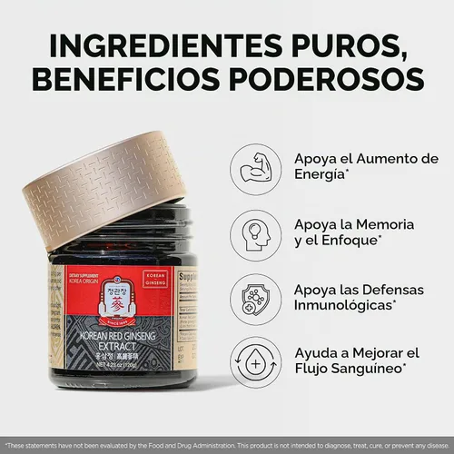Vista 5 de Extracto concentrado de ginseng rojo coreano de 6 años, de Cheong Kwan Jang