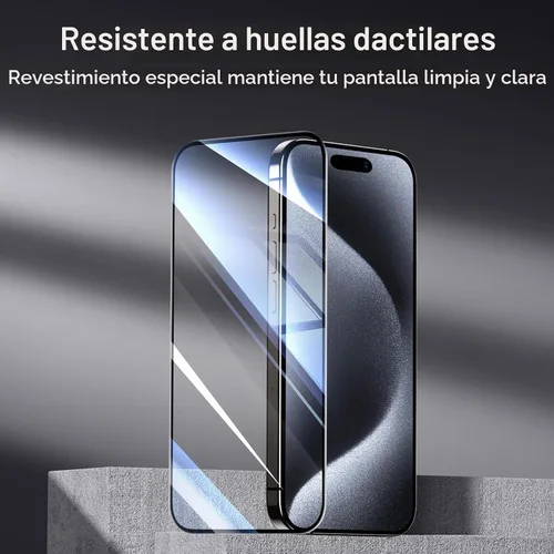 Vista 8 de ESR 3+2 Pack para iPhone 15 Plus Protector de pantalla, Alinear Marco
