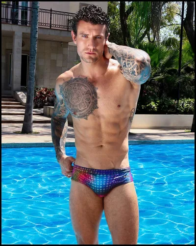 Vista 123 de Bang Men's Swimwear - Swim Brief - Premium Swimsuit w/Removable Pouch