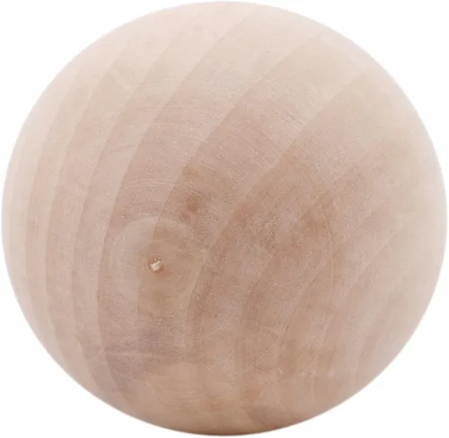 Vista 4 de 2 paquetes de bolas de madera de 2.402 in/2.4 pulgadas, bola de madera de repuesto para decantadores de vino de vidrio y jarras superior