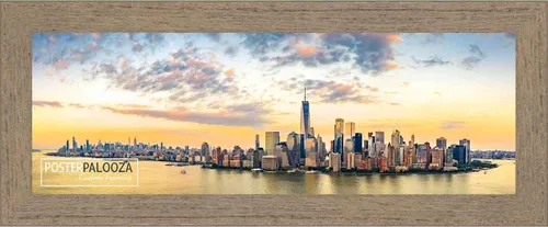 Vista 10 de Poster Palooza 3x3 Inch Rustic Walnut Complete Wood Square Picture Frame with UV Acrylic Plexiglass, Foam Board Backing & Hardware Included - 3x3