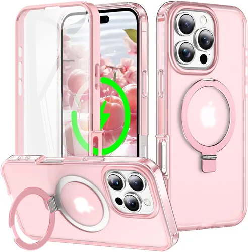 Vista 19 de Funda para iPhone 16 con protector de pantalla-Lotus A25