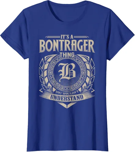 Vista 11 de Camiseta vintage It's A BONTRAGER Thing You Wouldn't Understand Name, Negro