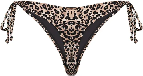 Vista 14 de RELLECIGA - Tanga de baño tipo bikini para mujer Verde aguacate