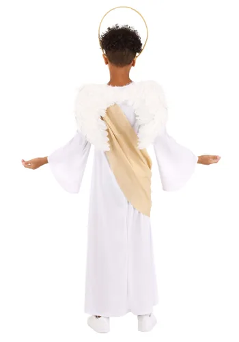 Vista 2 de Disfraz de Ángel Santo para Niños Multicolor