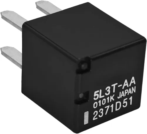 Vista 4 de Relé 5L3T-AA (Paquete de 2) - Relé de arranque de bomba de aceite automotriz de 4 pines 12VDC 20A