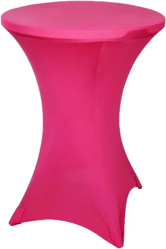 Vista 9 de BalsaCircle Mantel elástico ajustable de elastano negro de 36 pulgadas para decoración de bodas, fiestas, eventos