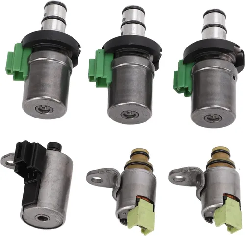 Vista 6 de Juego de solenoides de cambio de transmisión de 6 piezas para 2, 3, 5, 6, CX 7, MPV con OE 48420K R para todos los 4F27 E 4 velocidades automáticas