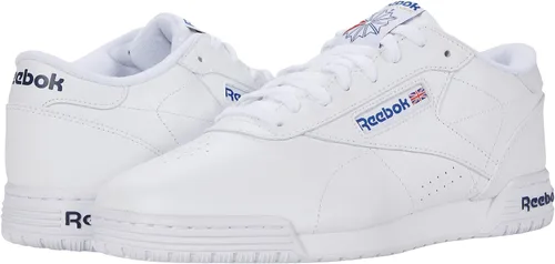 Vista 2 de Reebok Exofit Low para hombre, negroplataplateado