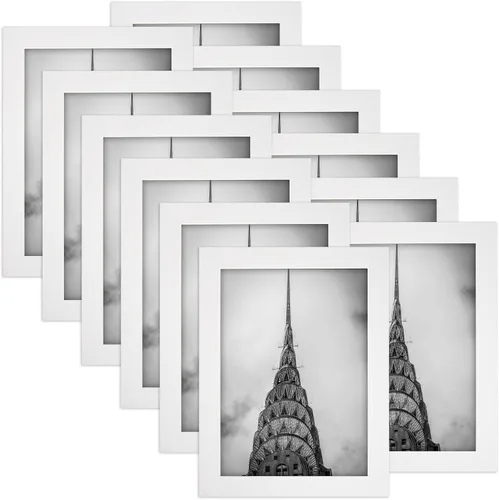 Vista 19 de Marcos para fotos de 4 x 6 pulgadas negros, juego de 12 para decoración de pared, galería, collage, marcos para fotos o exhibición en mesa