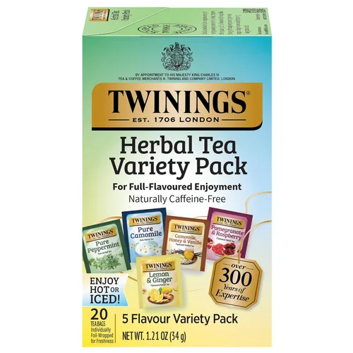 Vista 29 de Twinings Bolsas de té negro Blackcurrant Breeze envueltas individualmente, 20 unidades (paquete de 1), dulce, sabor picante, con cafeína, disfruta