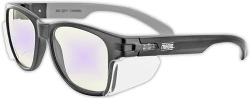 Vista 6 de MAGID Gemstone Y50 Performance - Gafas de seguridad antivaho con protectores laterales