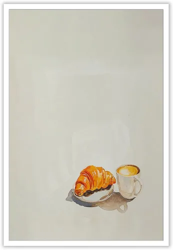 Vista 11 de Pósteres nocturnos de pasta retro, arte divertido de comida de fideos, arte de mediados de siglo, lienzo de cocina moderna de mediados de siglo