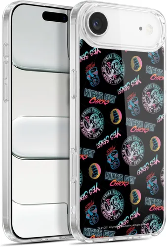 Vista 74 de Head Case Designs Funda de gel suave con licencia oficial de Cobra Kai Eagle Fang Logo Key Art compatible con Apple iPhone 7 Plus/iPhone 8 Plus