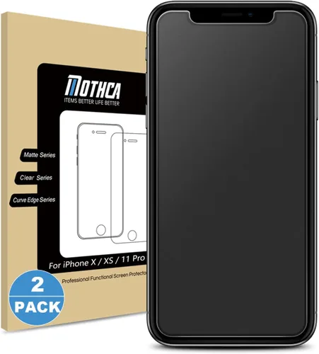Vista 10 de Mothca Paquete de 2 protectores de pantalla de vidrio mate para iPhone Air / 17 Air [6.5 pulgadas] + Paquete de 2 protectores de lente de cámara