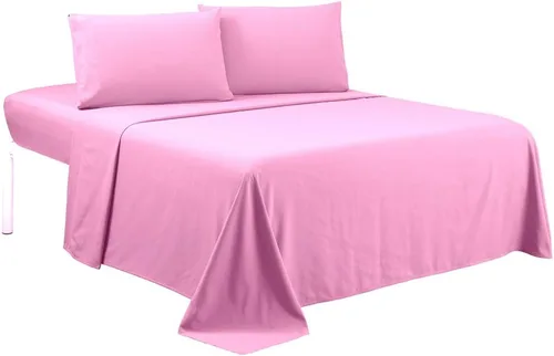 Vista 12 de Sfoothome - Juego de sábanas individuales de lujo para hotel, juego de ropa de cama de 3 piezas, color negro, bolsillo extra profundo, juego de ropa