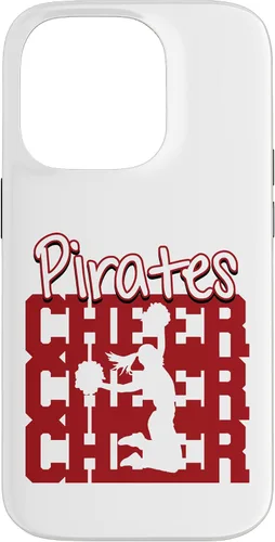 Vista 17 de Pirates Cheer Back to School Cheerleading Spirit M Case for iPhone 17