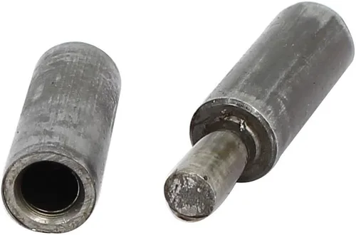Vista 3 de uxcell Inicio Puerta Ventana de puerta 0.315 inx1.575 in macho a hembra Hierro Bisagra Pin 20 Pares