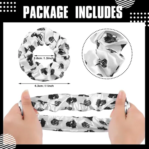 Vista 2 de Norme 12 coleteros de satén para despedida de soltera para despedida de soltera Til Death Do Us, decoraciones de despedida de soltera, corbatas