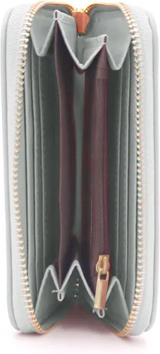 Vista 4 de LOVESOME Cartera pequeña con cremallera alrededor de la muñeca para mujer