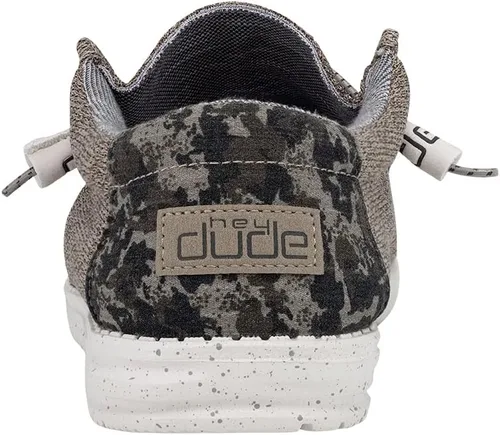 Vista 5 de Hey Dude Wally Stretch - Mocasines para hombre, cómodos y ligeros