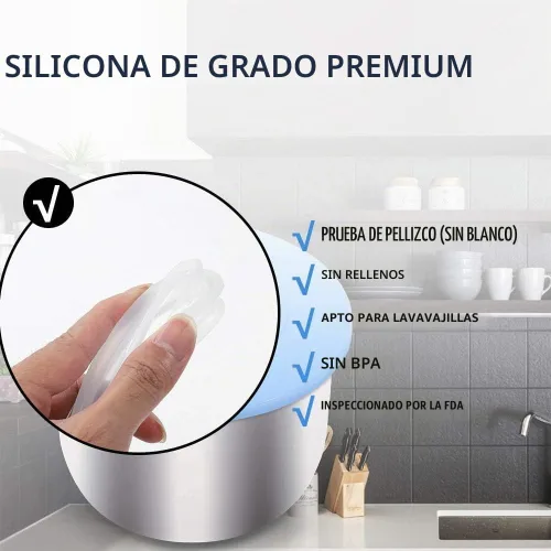 Vista 4 de Anillo de sellado original para olla eléctrica FARBERWARE de 6 cuartos de galón, anillos de sellado de junta de silicona de repuesto para olla a