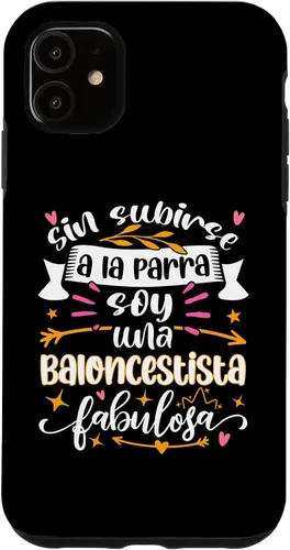 Vista 5 de iPhone 14 Una Baloncestista Fabulosa Divertido Mujer Baloncesto Case
