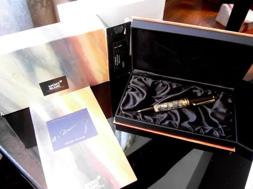 Vista 4 de Montblanc Alexandre Dumas 1996 Writers Series Edición Limitada Bolígrafo