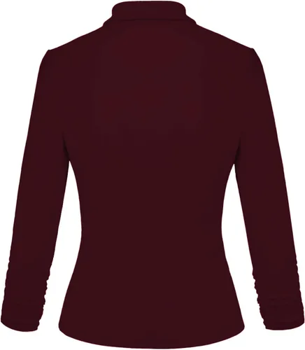 Vista 2 de Hybrid & Company Women's Casual Work Office Notch Lapel Blazer Jacket Stretch Premium Nylon Ponte Made in USA