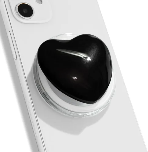 Vista 18 de OnTheGrip Compatible con Magsafe Magnético Lindo Diseño de Corazón de Vidrio Plegable Soporte de Teléfono Móvil de Agarre para Smartphone Tablet