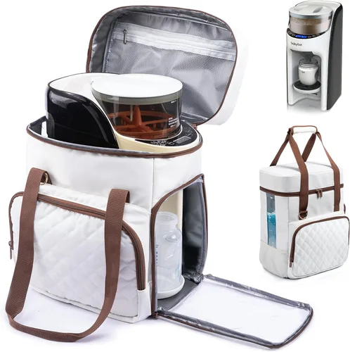 Vista 8 de SFYBYHEART Estuche de transporte compatible con Baby Brezza Formula Pro Advanced Formula Pro - Bolsa de transporte para mezclador de fórmula