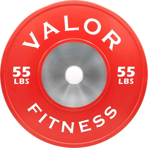 Vista 6 de Valor Fitness BPX - Placas de parachoques de goma para levantamiento de pesas olímpico, entrenamiento cruzado y entrenamientos de fuerza