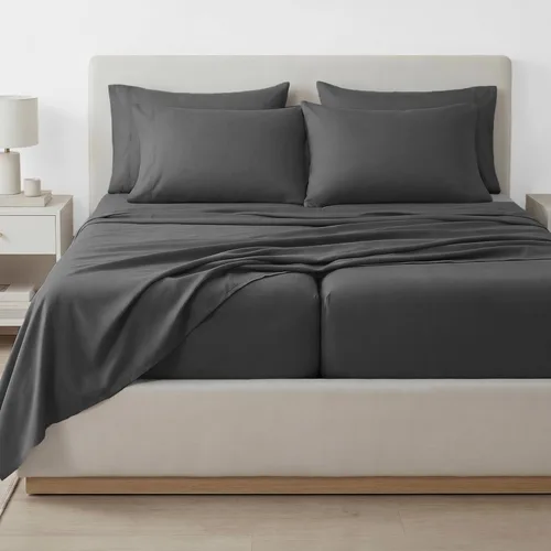 Vista 55 de Southshore Fine Living, Inc. Juego de sábanas de 4 piezas, 21 pulgadas de profundidad con sábana bajera, microfibra suave, sábana encimera de gran