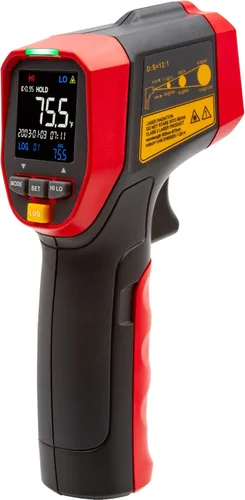 Vista 12 de Triplett IRTUV50 Termómetro IR sin contacto con detección de fugas UV, -4 a 752°F (-20 a 752.0 °F)