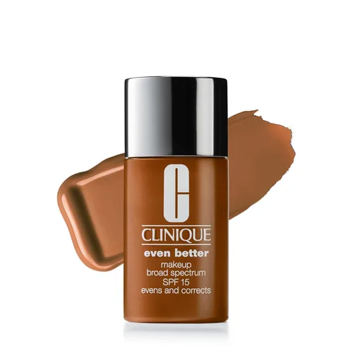 Vista 46 de Clinique Even Better Makeup Liquid Foundation SPF 15 With Vitamin C For Dry + Oily Combination Skin Types Medium Coverage + Natural Finish Evens