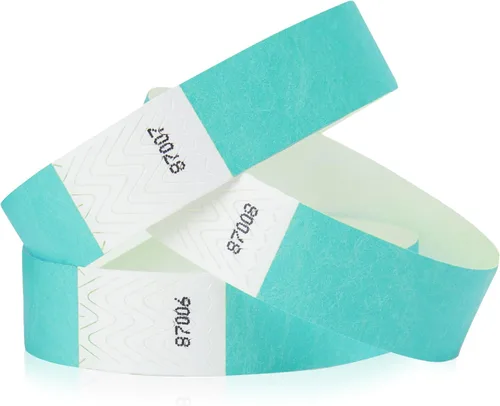 Vista 27 de WristCo Variety - Pack de pulseras de 3/4 pulgadas Tyvek, Paquete variado
