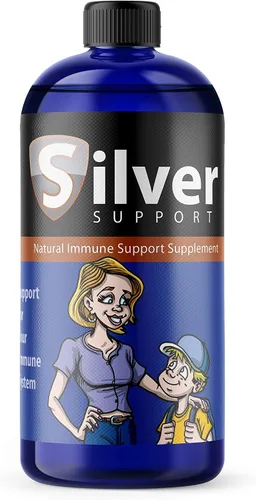 Vista 9 de Natural Immune Support Supplement, Nano-Sized Silver Solution, Immune Booster for Kids, Pets & Adults, Purified Silver, Fortify Your Immune System 1